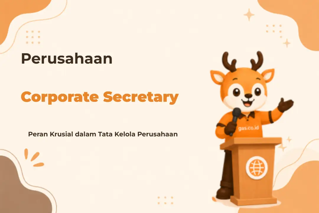 Infografis program Corporate Secretary