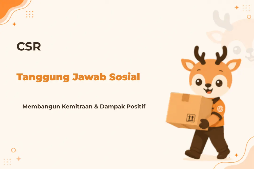 Infografis program Corporate Social Responsibility