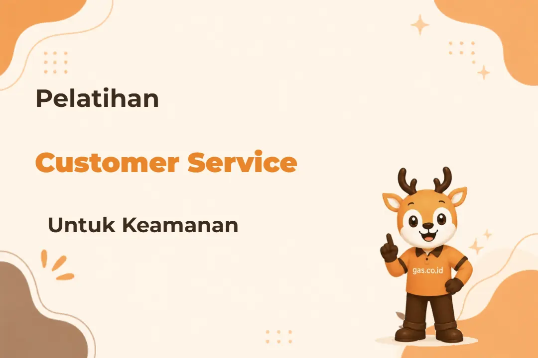 Infografis program Customer Service Security