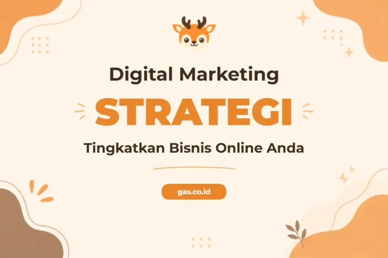 Pelatihan Digital Marketing Strategy Profesional Bersertifikat