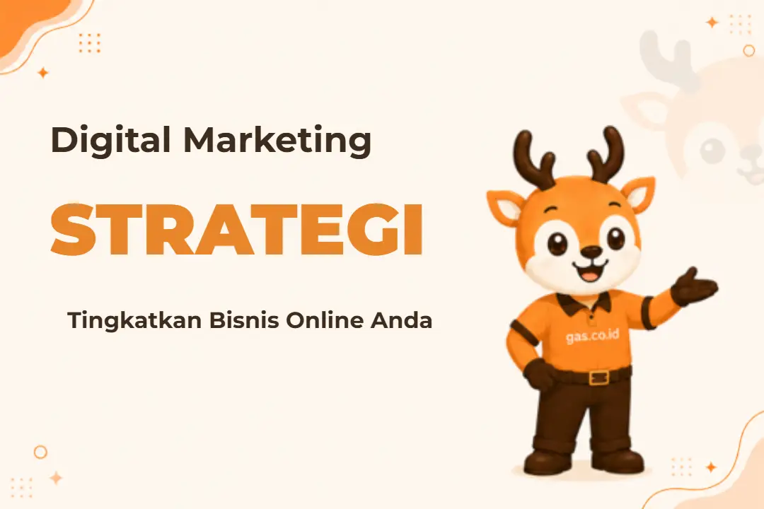 Infografis program Digital Marketing Strategy