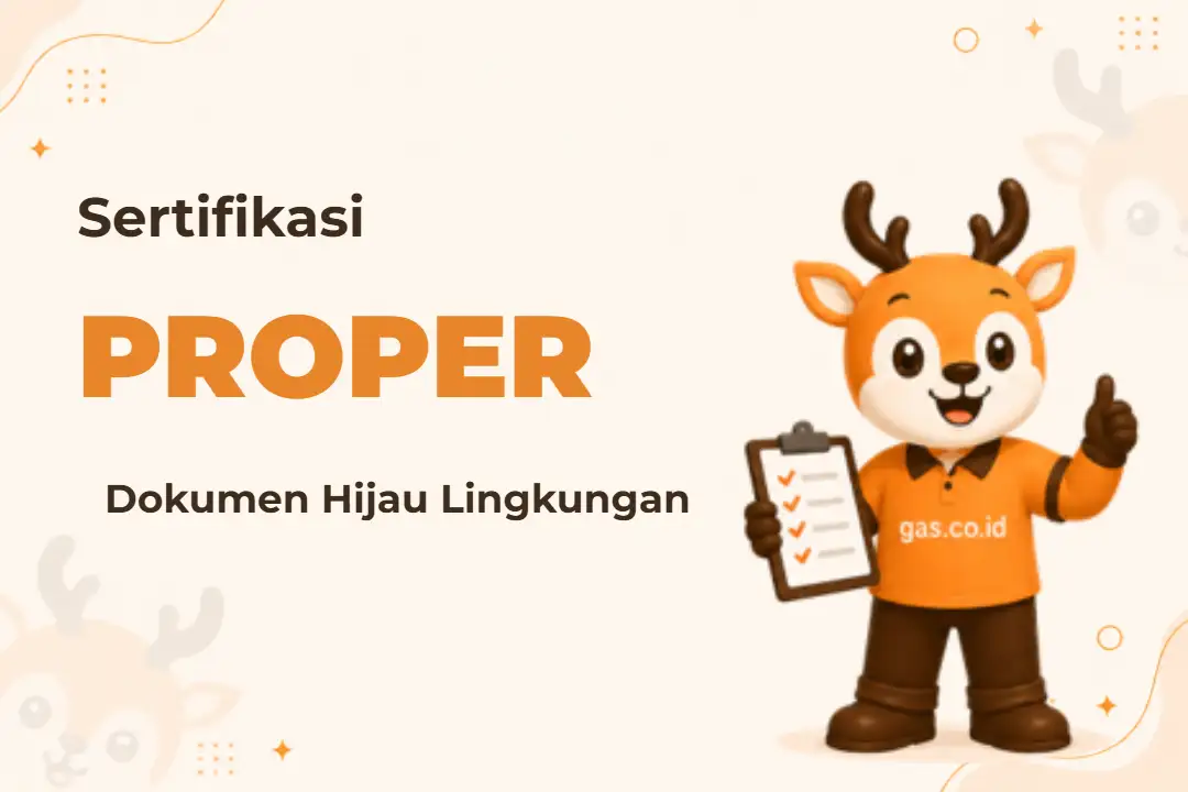 Ilustrasi Dokumen Hijau Proper