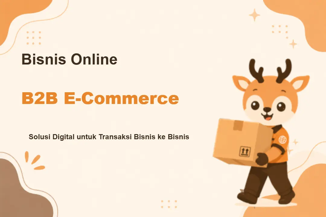 Infografis program E Commerce B2B