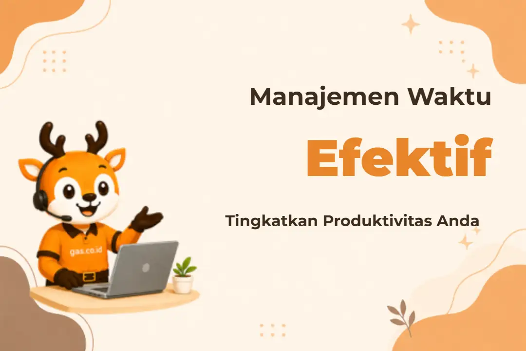 Banner kelas Effective Time Management