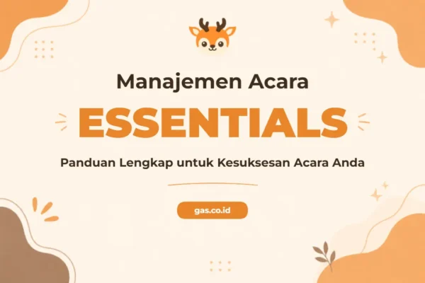 Pelatihan Event Management Profesional untuk Sukses Menyelenggarakan Acara