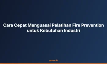 Pelatihan Fire Prevention Industri