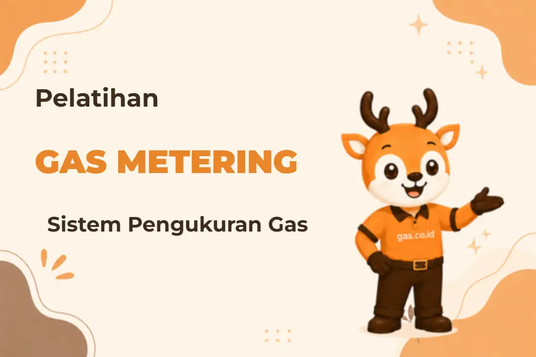Infografis program Gas Metering System