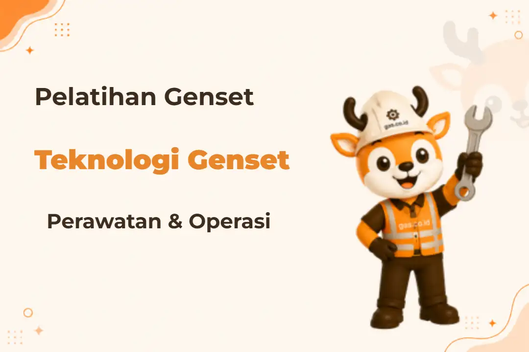Infografis program Genset Perawatan Operasi