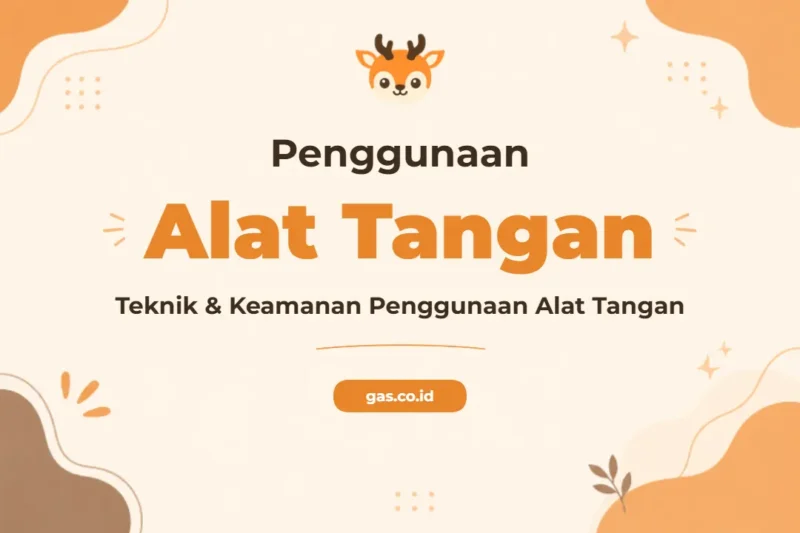 Pelatihan Hand Tool Utilization untuk Profesional Industri