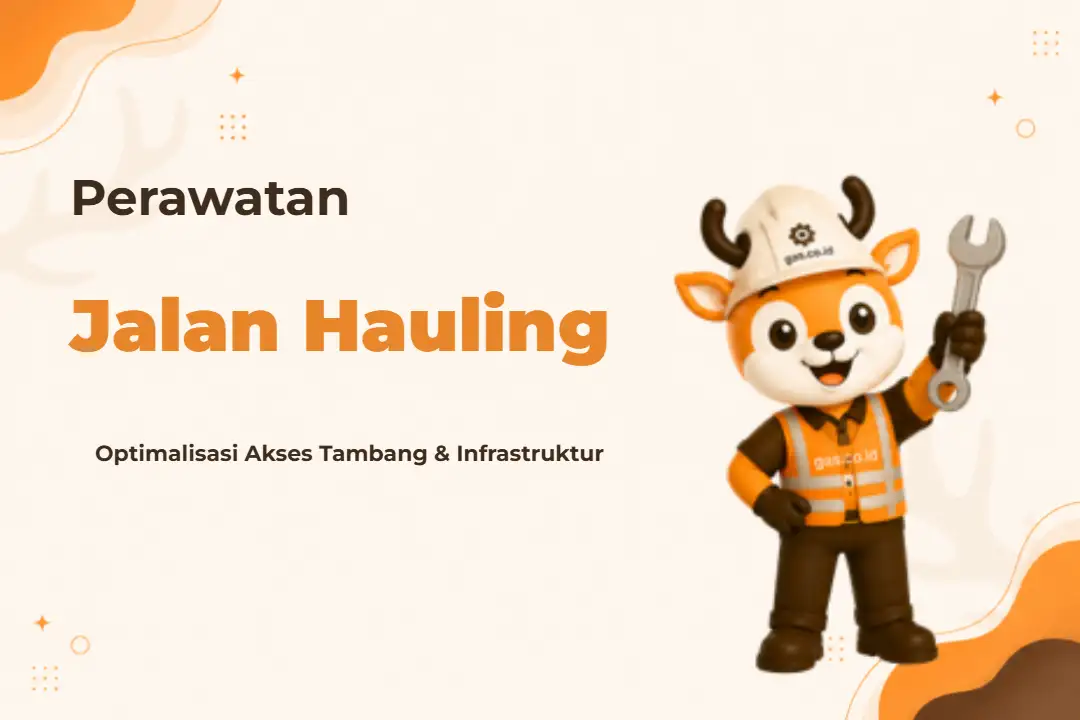 Ilustrasi Hauling Road Maintenance