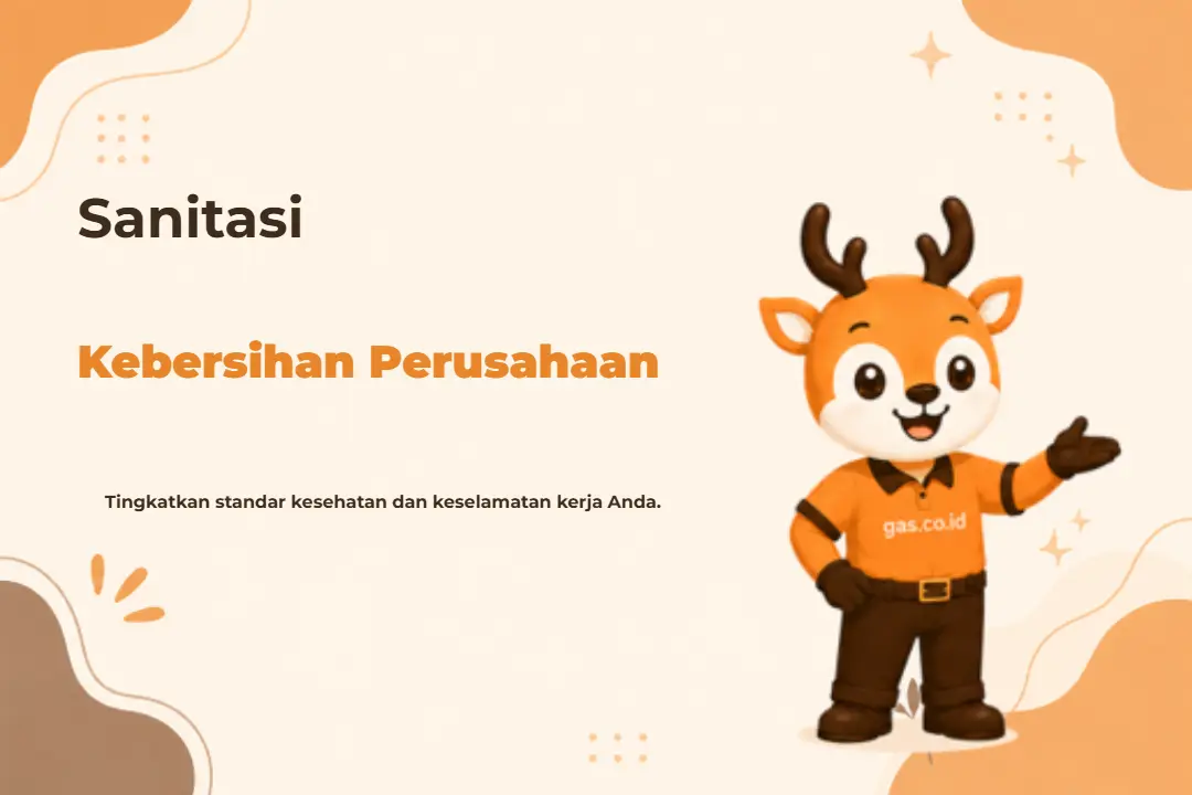 Infografis program Hygiene Sanitasi Perusahaan