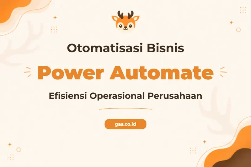 Pelatihan Implementasi Power Automate Untuk Efisiensi Operasional Perusahaan