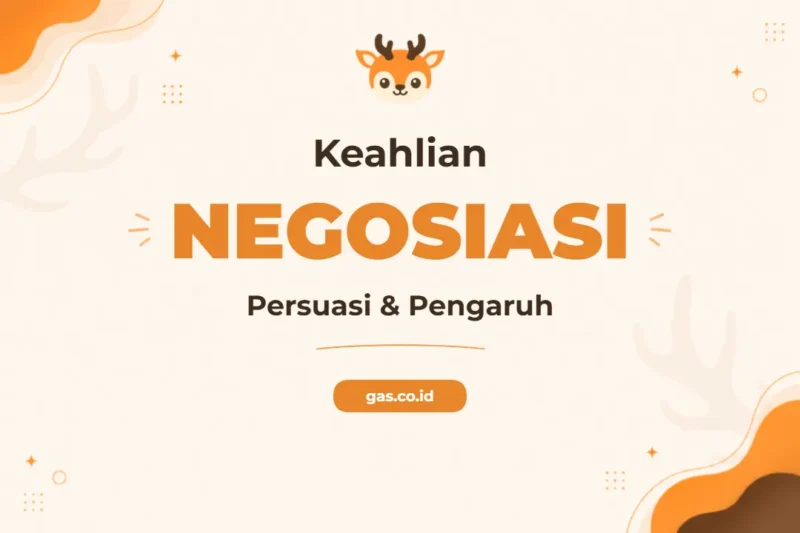 Pelatihan Influencing Persuading Negotiating Skills untuk Profesional Sukses