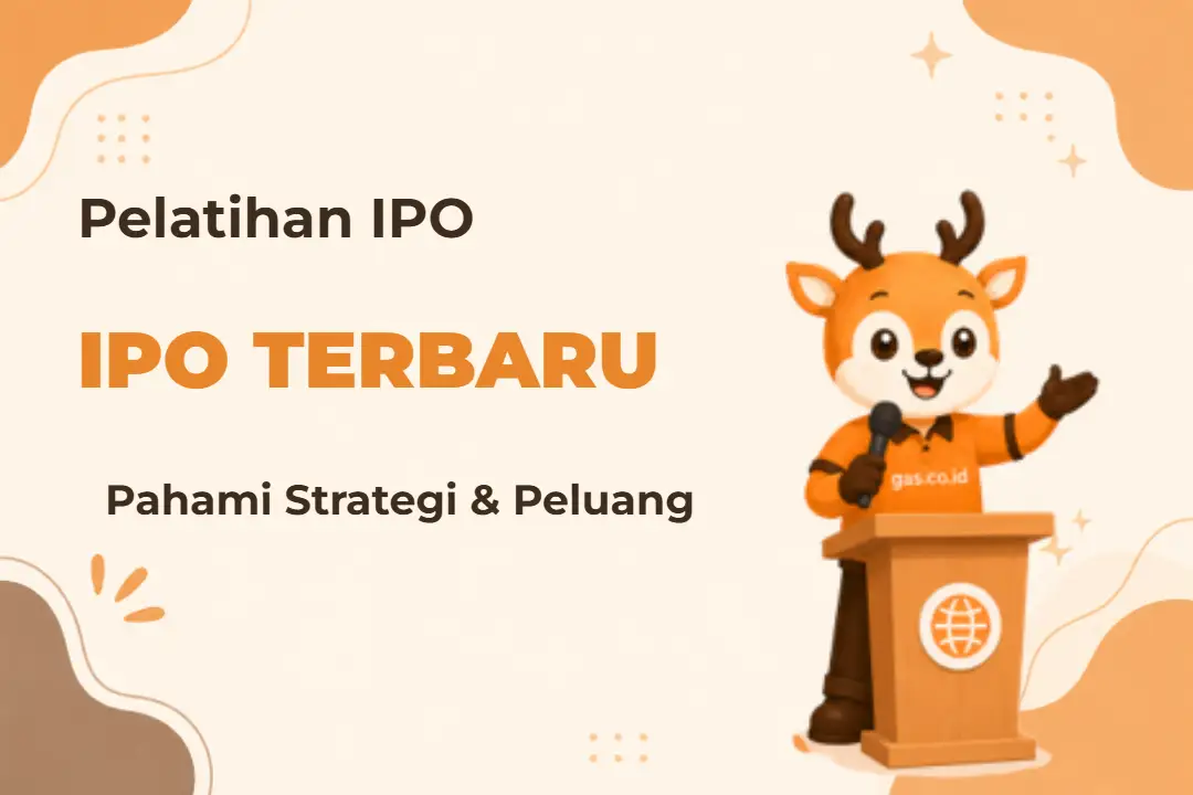 Infografis program Initial Public Offering IPO