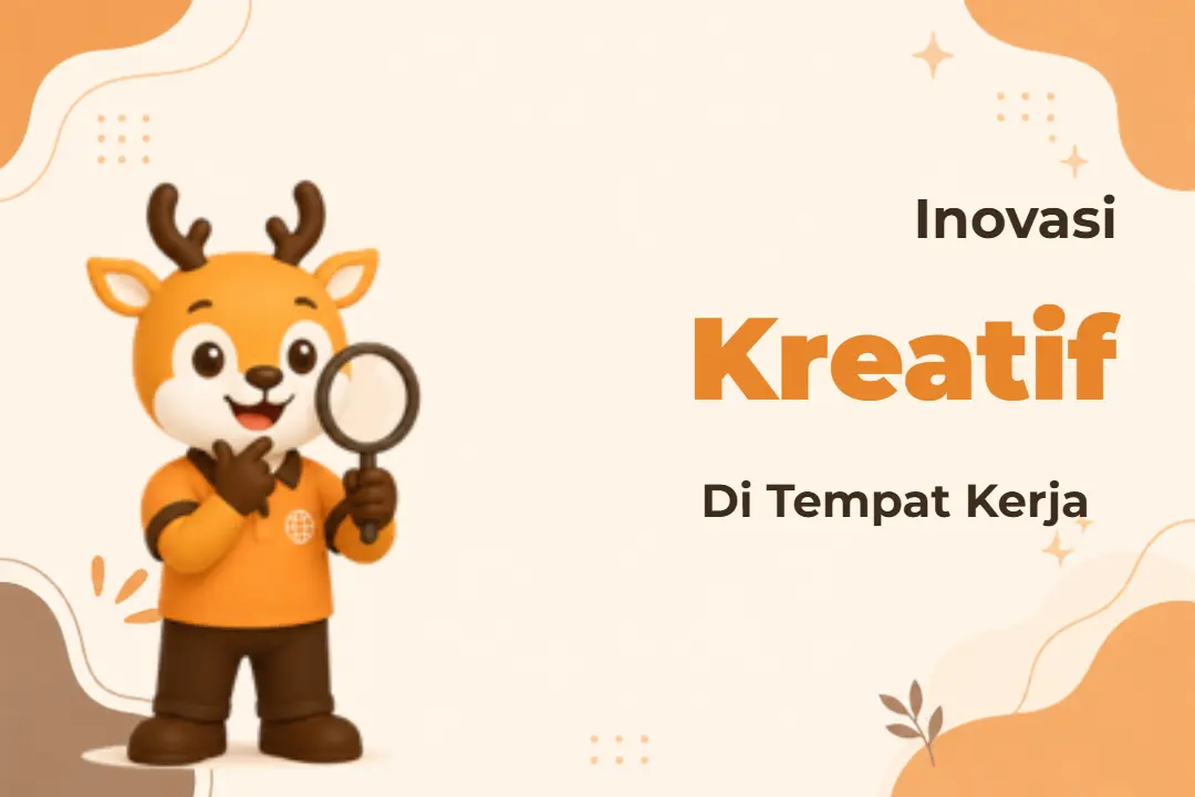 Banner kelas Innovation Creative At Work