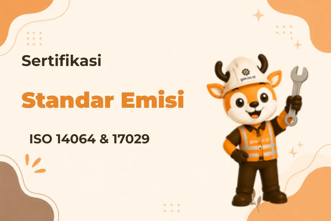 Infografis program ISO Emisi Karbon