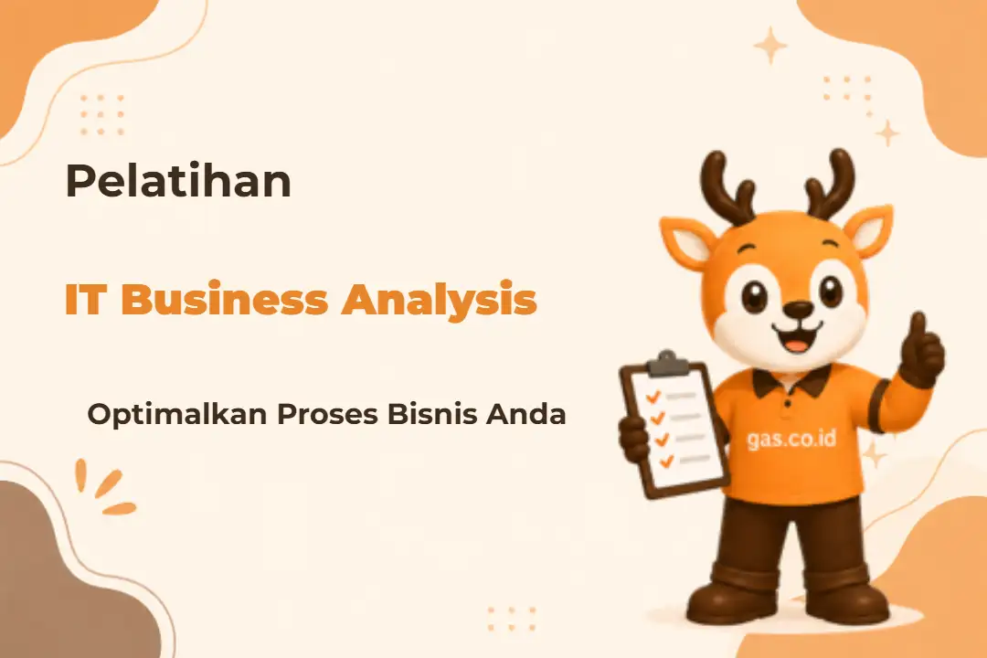 Infografis program IT Business Analysis