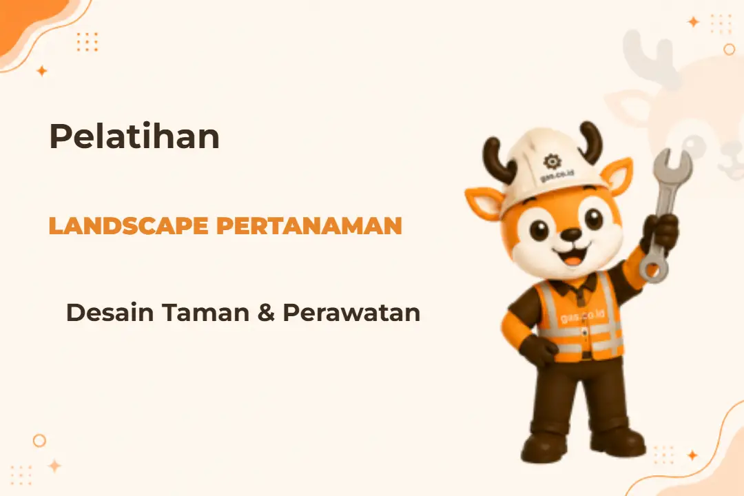 Infografis program Landscape Dan Pertamanan