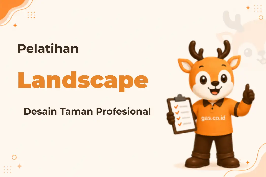 Infografis program Landscape Design