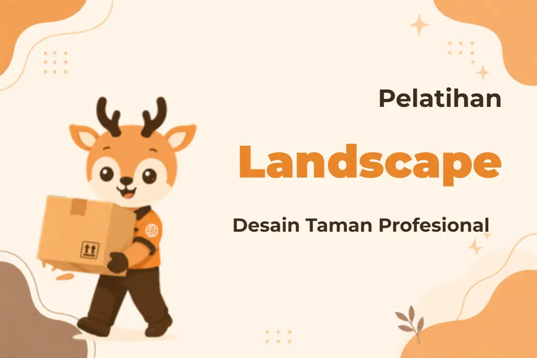 Banner kelas Landscape Design