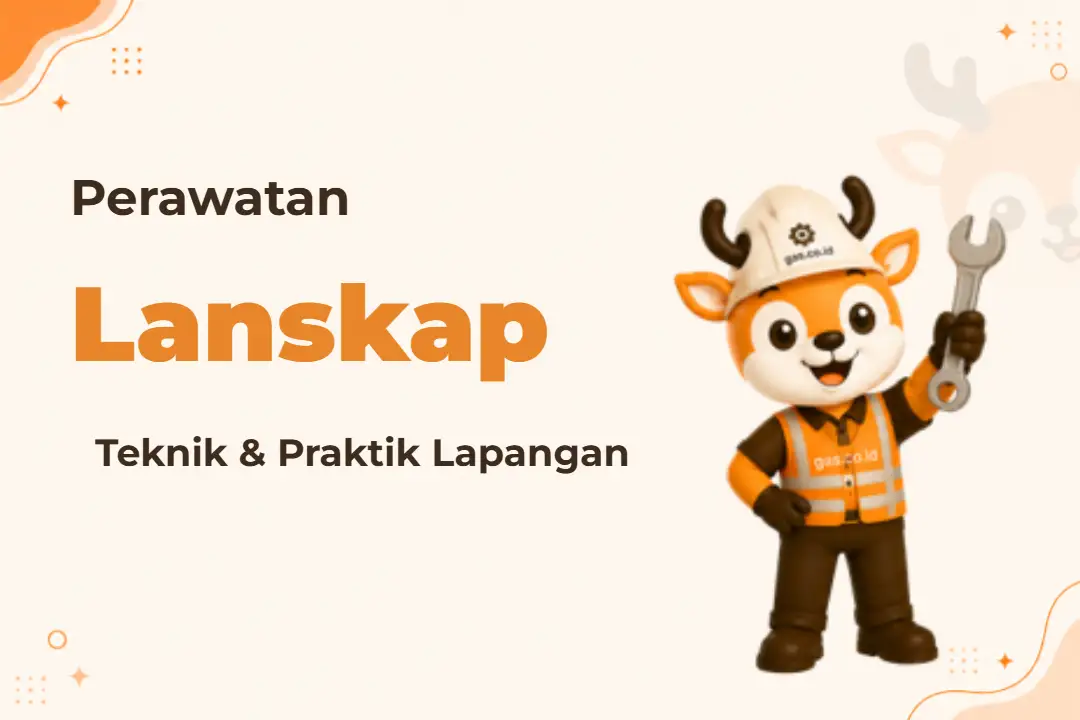 Infografis program Landscape Maintenance