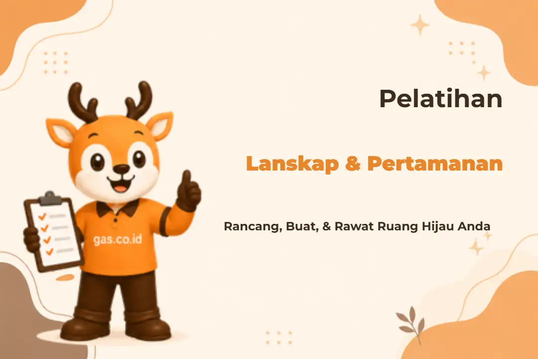 Banner kelas Lanskap Pertamanan