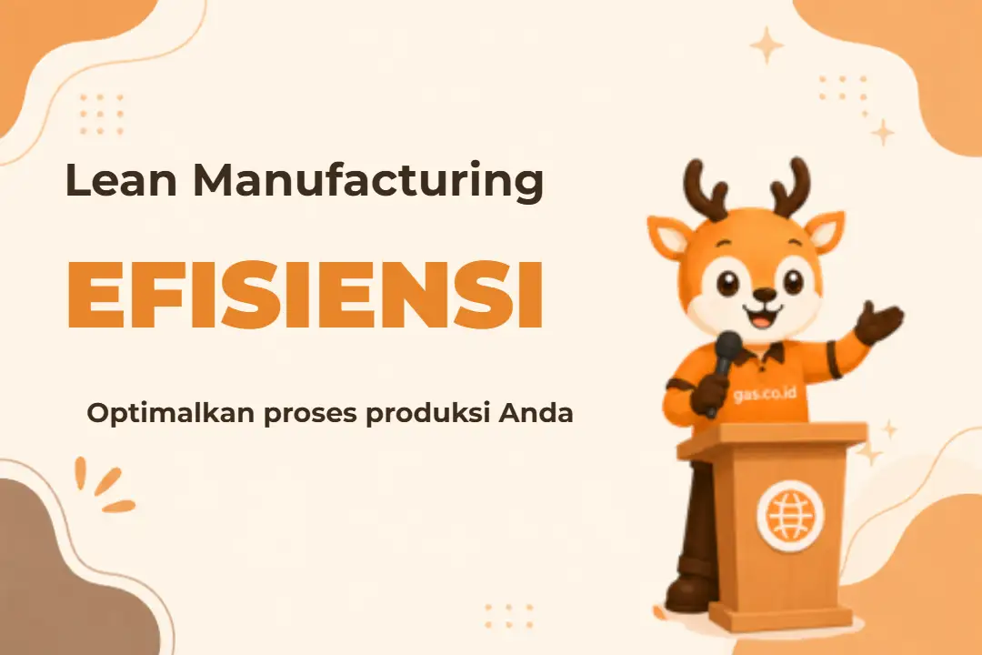 Infografis program Lean Manufacturing