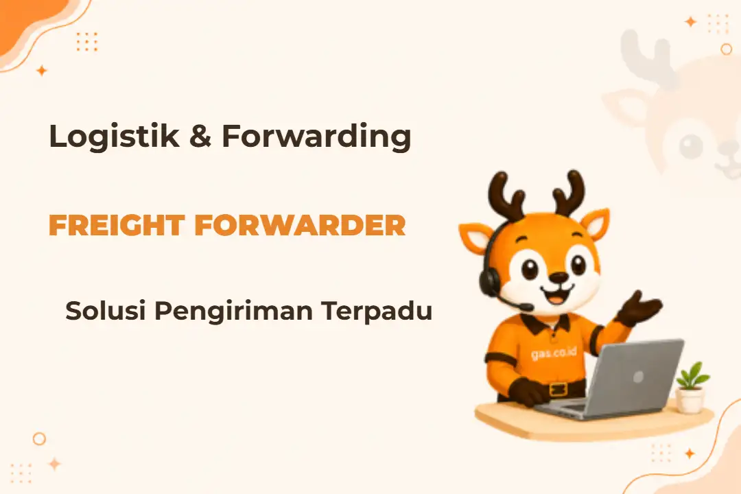 Infografis program Logistic Freight Forwarder