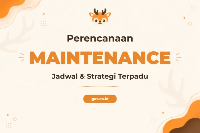 Pelatihan Maintenance Planning And Scheduling Profesional Bersertifikat Untuk Industri Modern