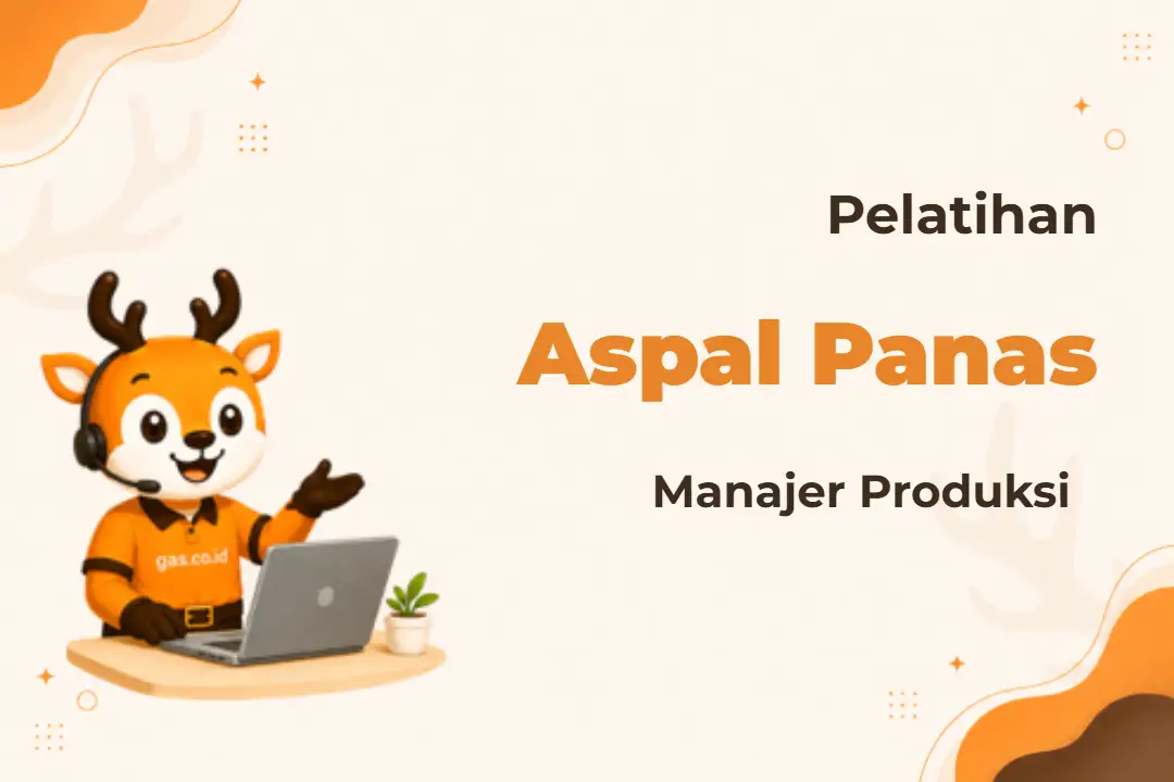Banner kelas Manajer Produksi Aspal