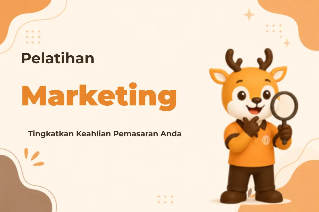 Infografis program Marketing Skills