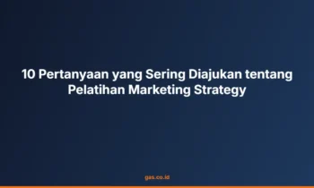 Pelatihan Marketing Strategy