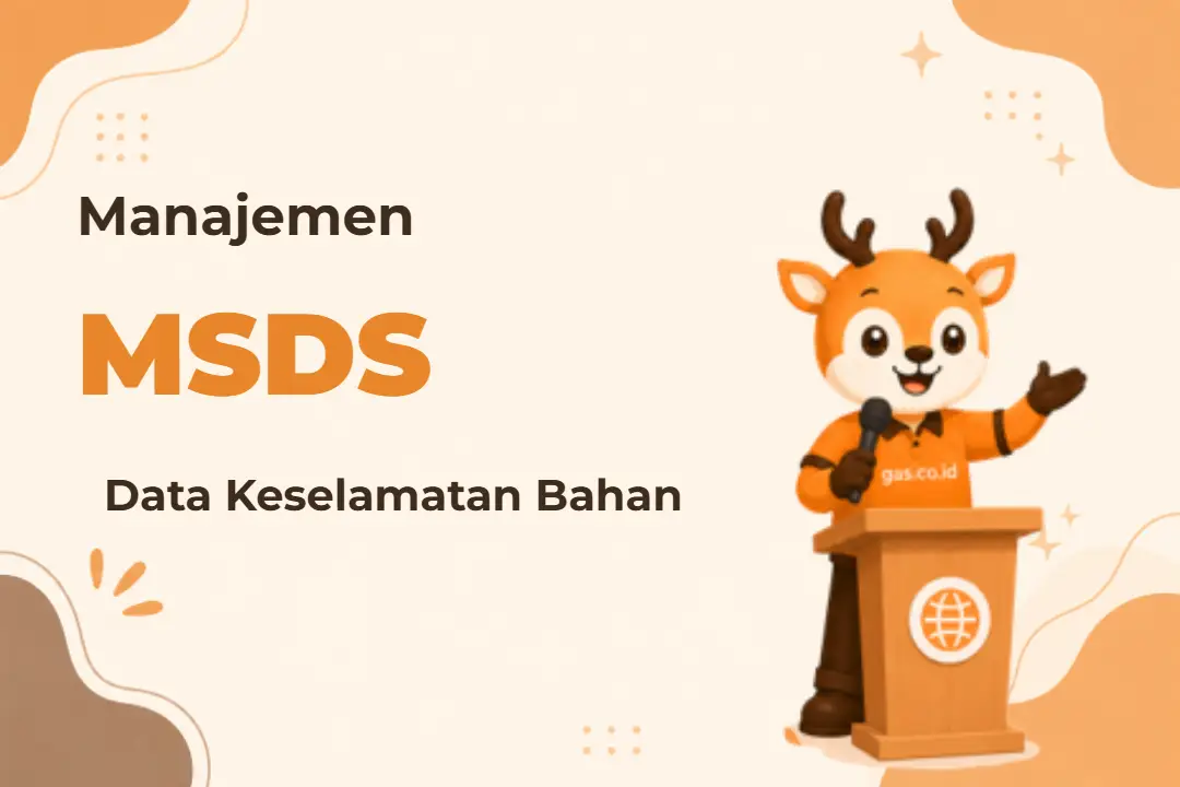 Infografis program Material Safety Data Sheet