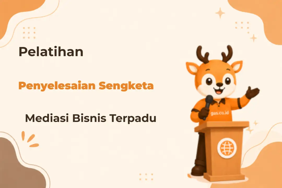 Infografis program Mediasi Sengketa Bisnis