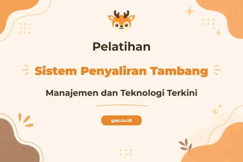 Pelatihan Mine Drainage System untuk Operasi Tambang yang Aman dan Efisien