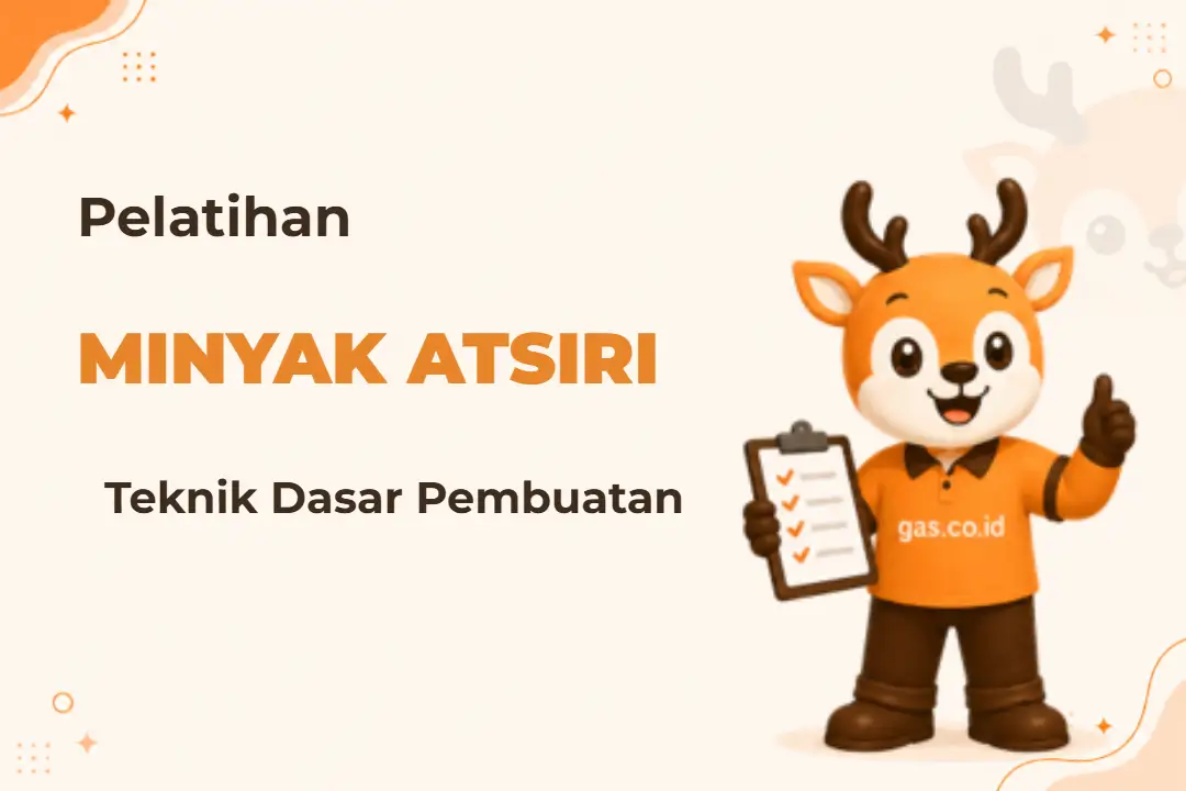 Infografis program Minyak Atsiri