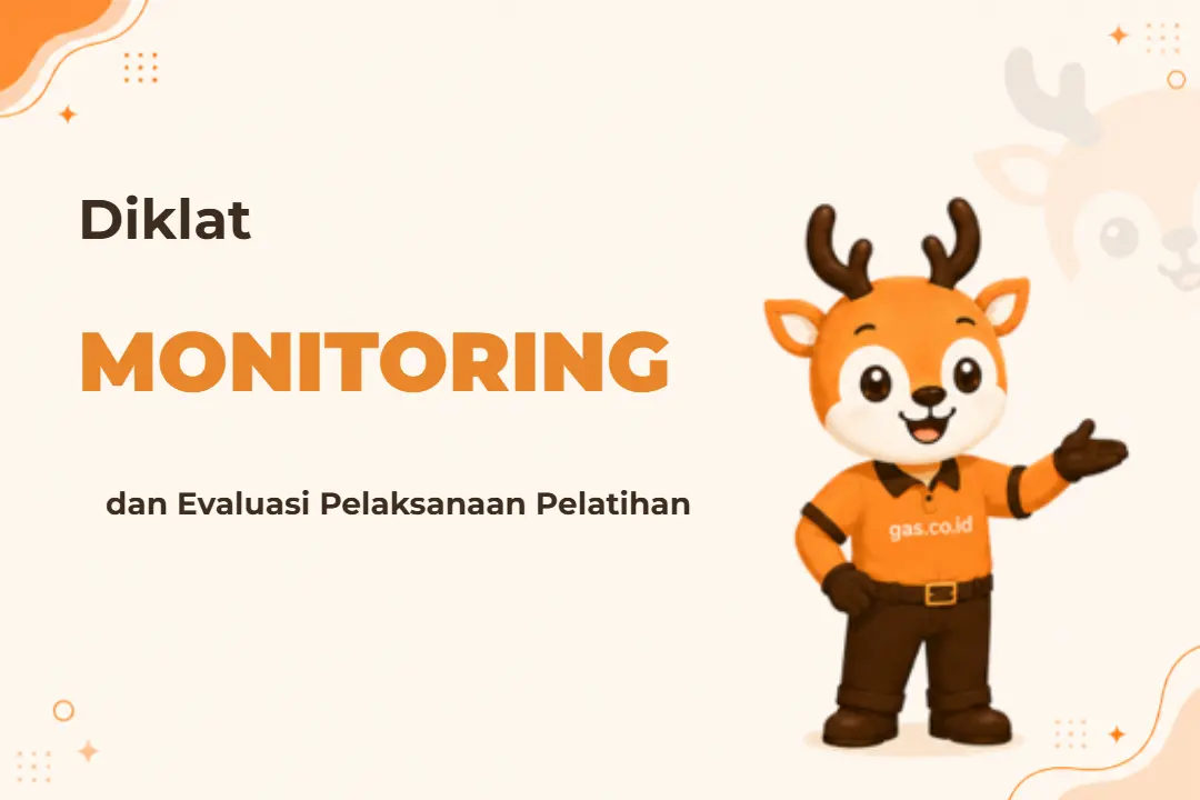 Infografis program Monev Diklat