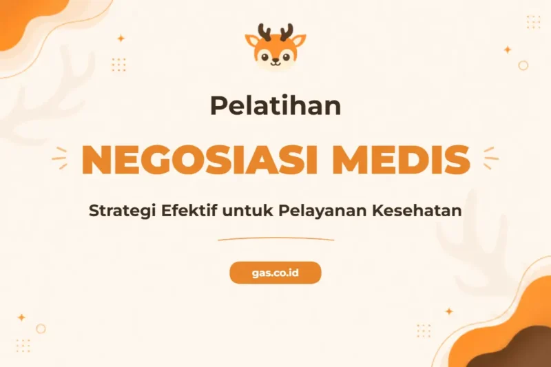 Pelatihan Negosiasi Mediasi Kesehatan Profesional untuk Sektor Pelayanan Kesehatan