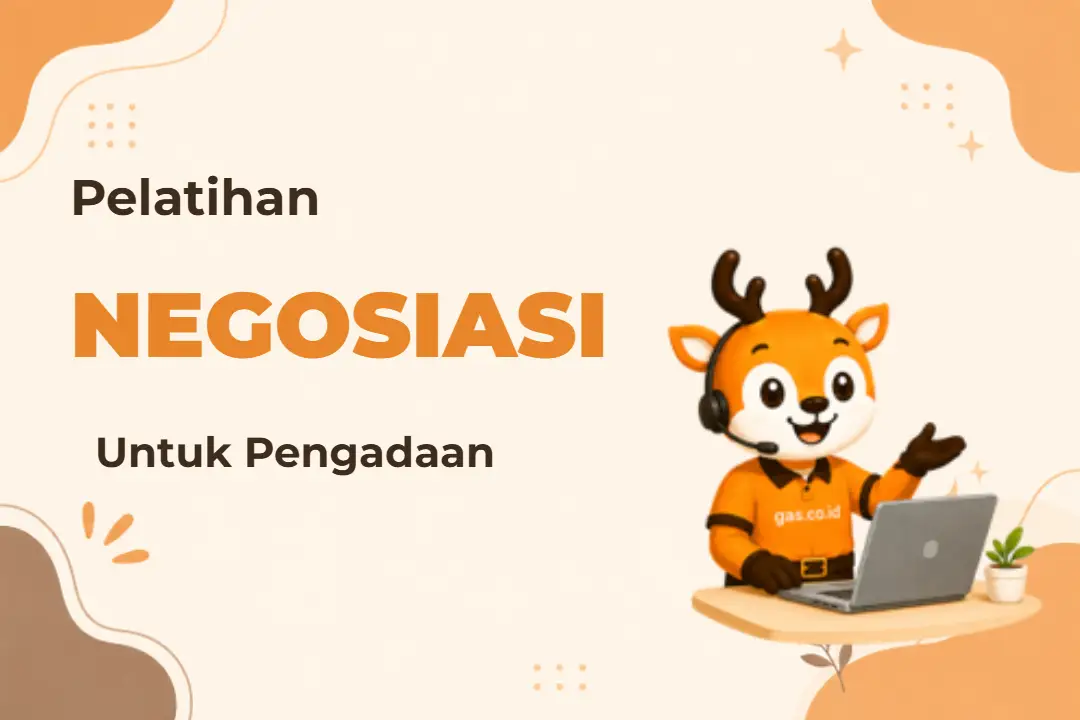 Infografis program Negotiation Skill Procurement