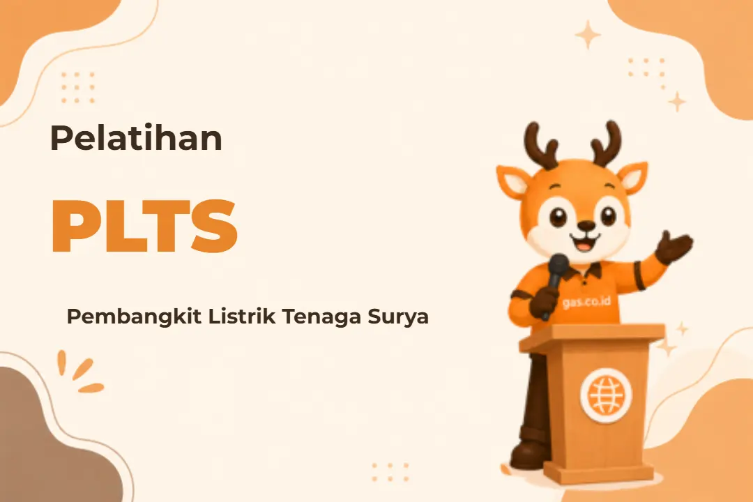 Infografis program Pembangkit Listrik Tenaga Surya