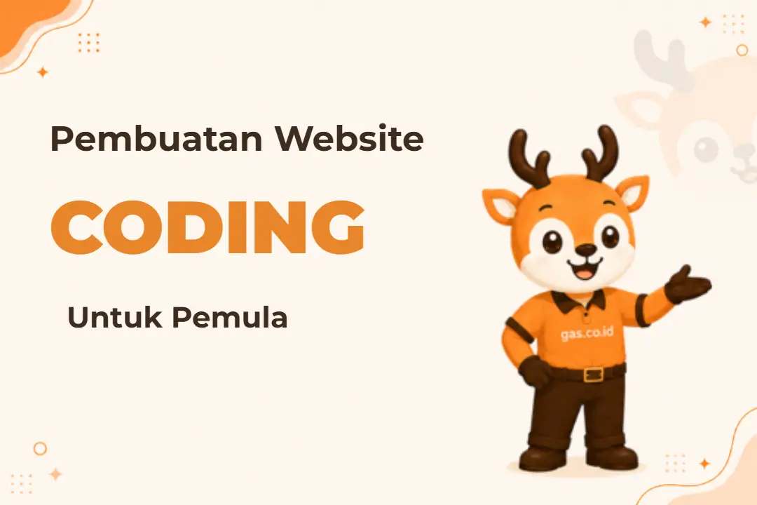 Infografis program Pembuatan Website Pemula