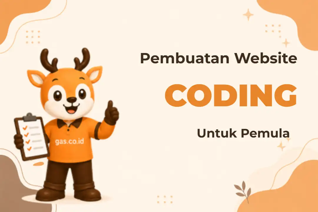 Banner kelas Pembuatan Website Pemula