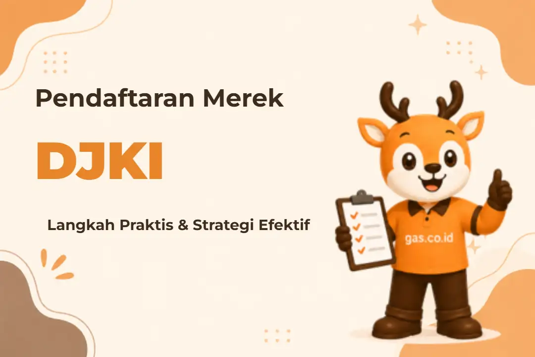 Infografis program Pendaftaran Merek DJKI