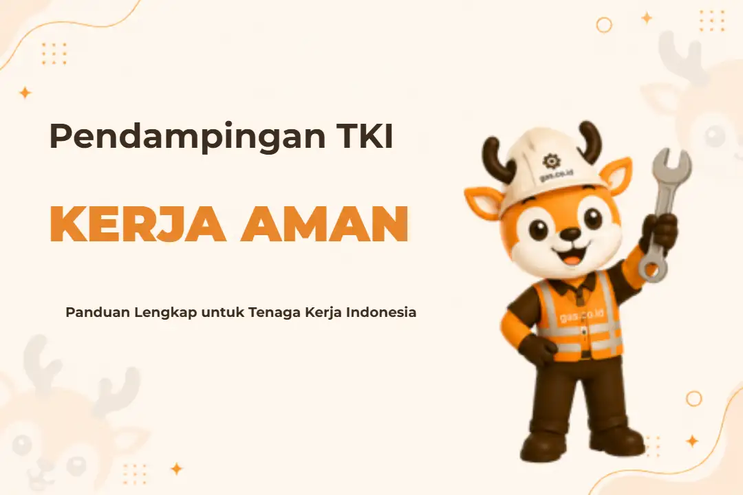 Ilustrasi Pendamping Tenaga Kerja Indonesia