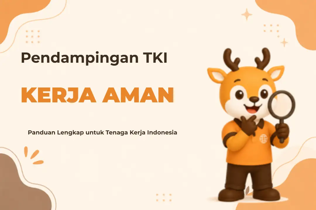 Infografis program Pendamping Tenaga Kerja Indonesia