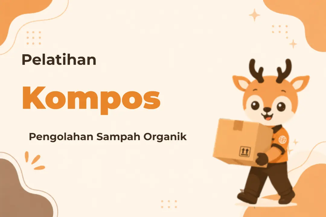 Infografis program Pengolahan Sampah Organik