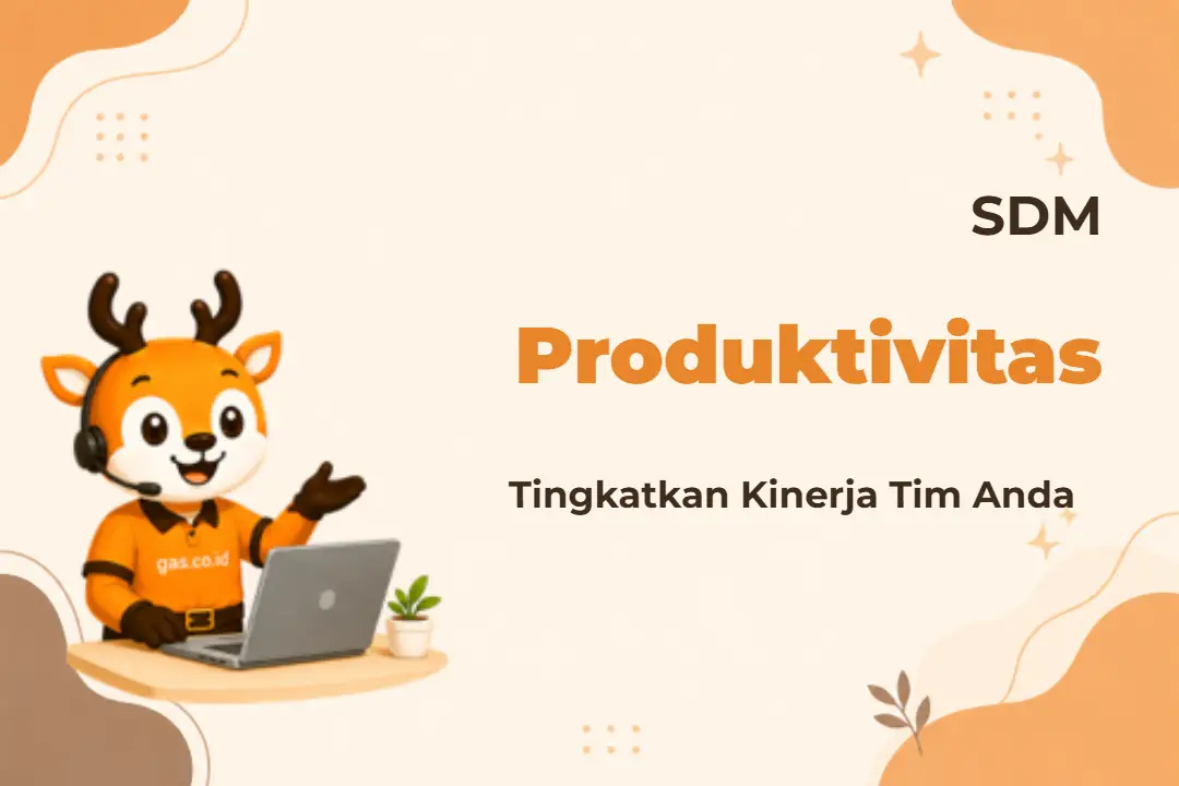 Banner kelas Peningkatan Produktivitas SDM
