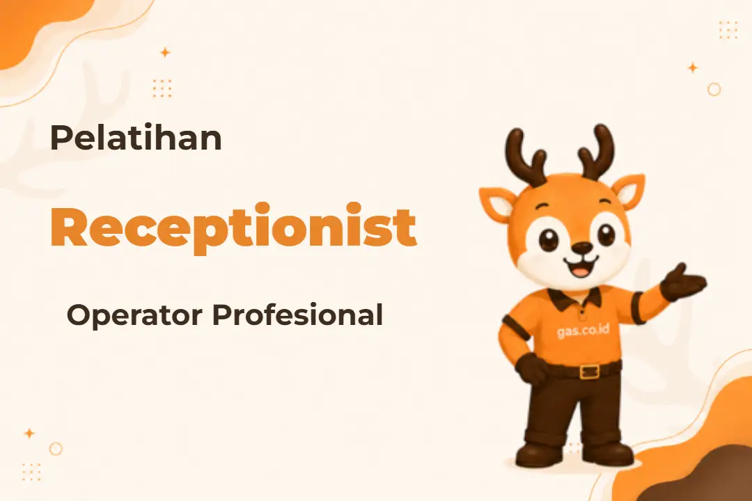 Ilustrasi Professional Receptionist