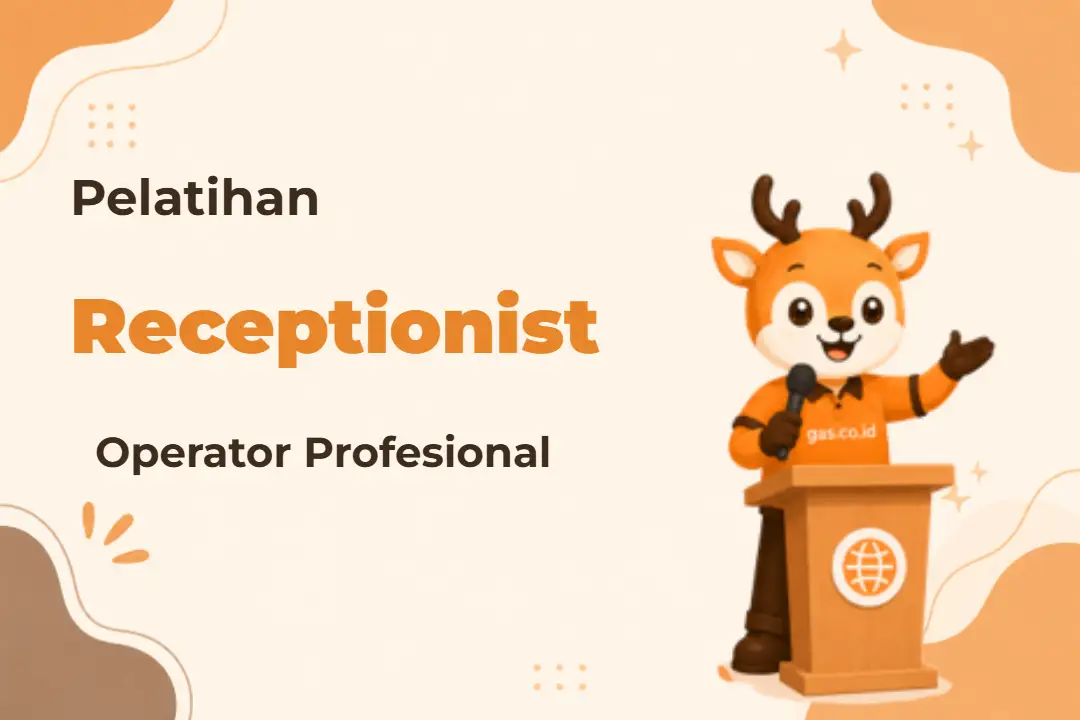 Infografis program Professional Receptionist