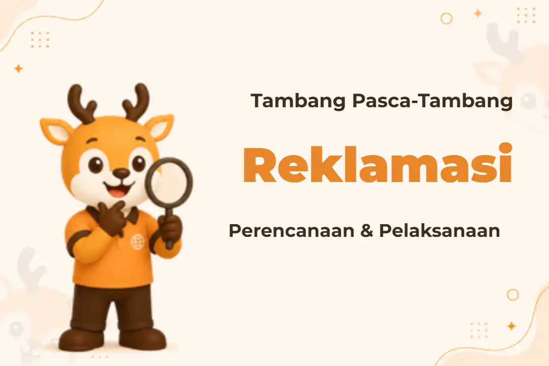 Pelatihan Reklamasi Tambang